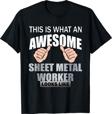 sheet metal worker t shirts|Amazon.com: Sheet Metal Workers Shirt.